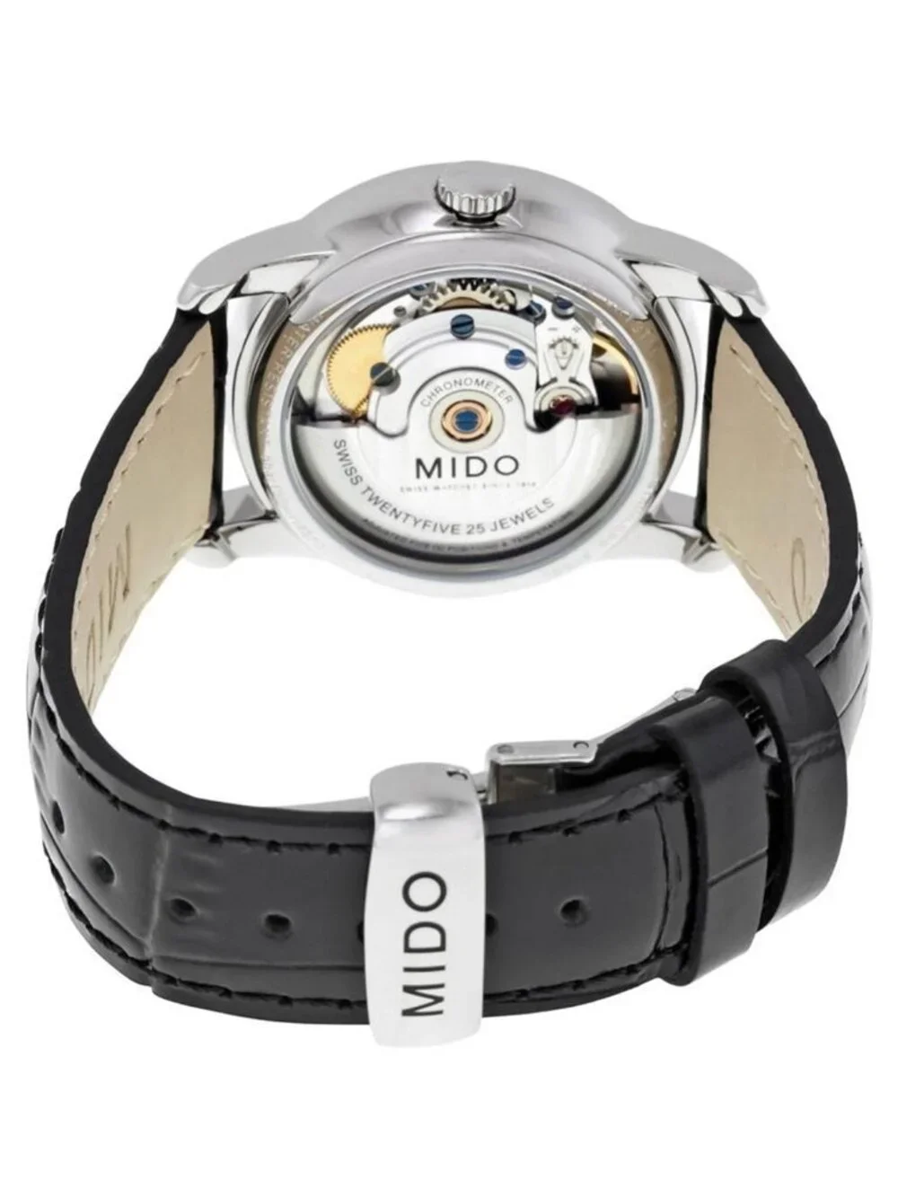 NWT Mido Baroncelli III Automatic Black Dial Ladies Watch